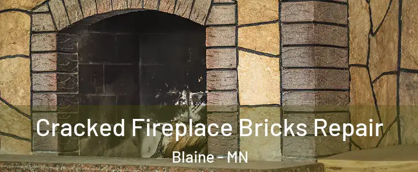  Cracked Fireplace Bricks Repair Blaine - MN