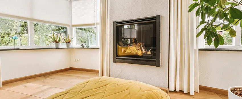Residential Fireplace Ceramic Glass Installation in Blaine, MN