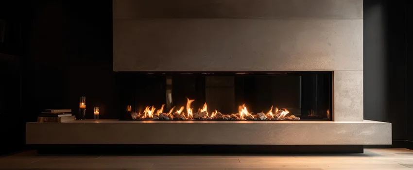 Gas Fireplace Ember Bed Design Services in Blaine, Minnesota