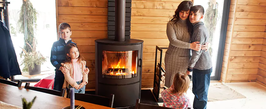 Morso Cast Iron Fireplace Insert Installation in Blaine, Minnesota