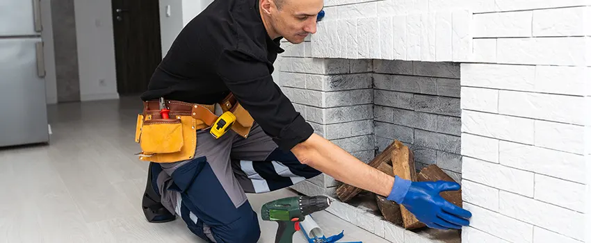 Fireplace Damaged Damper Frame Repair Services in Blaine, Minnesota