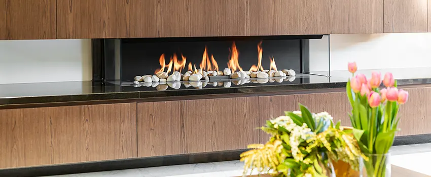 Double-height Fireplace Design Refurbishment in Blaine, Minnesota